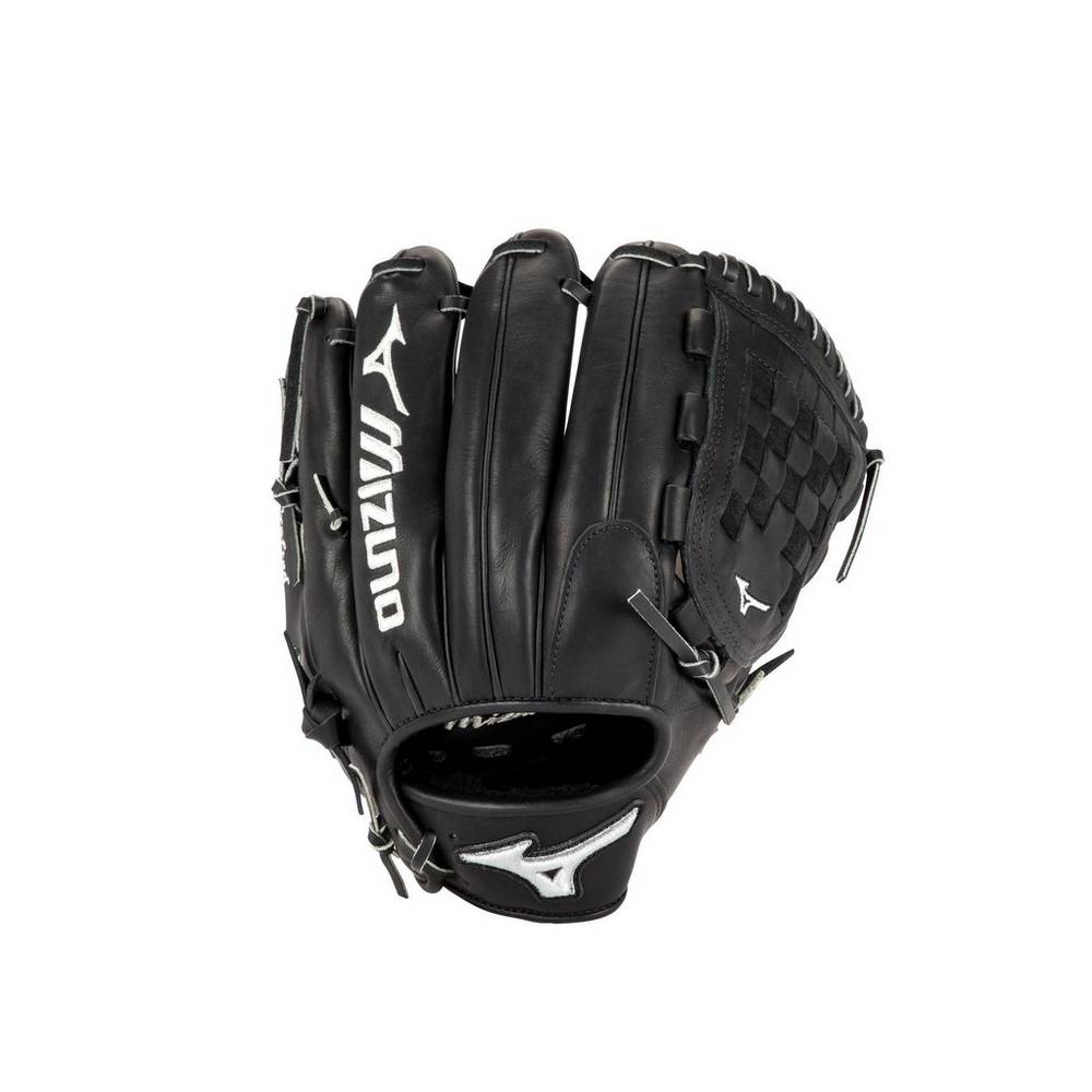 Mizuno Men's Pro Corey Kluber 12" Baseball Gloves Black/Silver (312949-UPI)